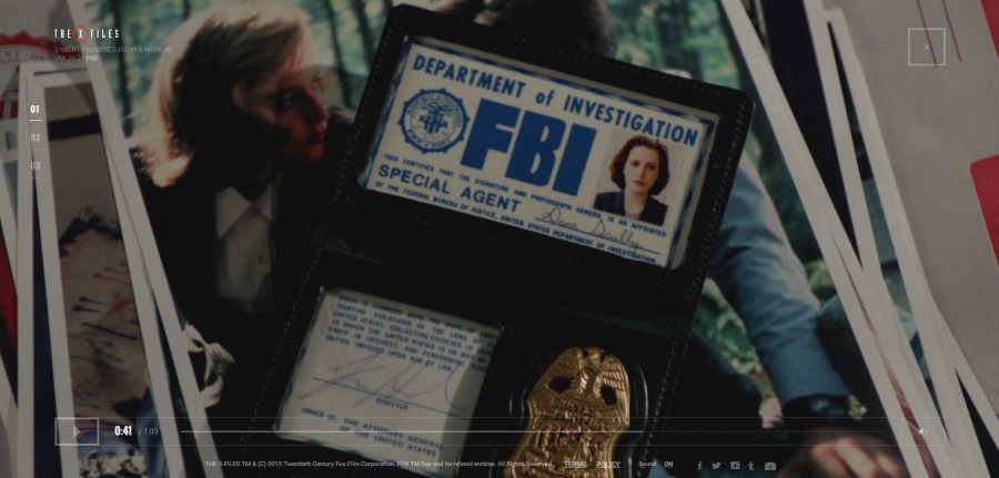 the x files miniseries gets a 1 minute teaser redshirtdown